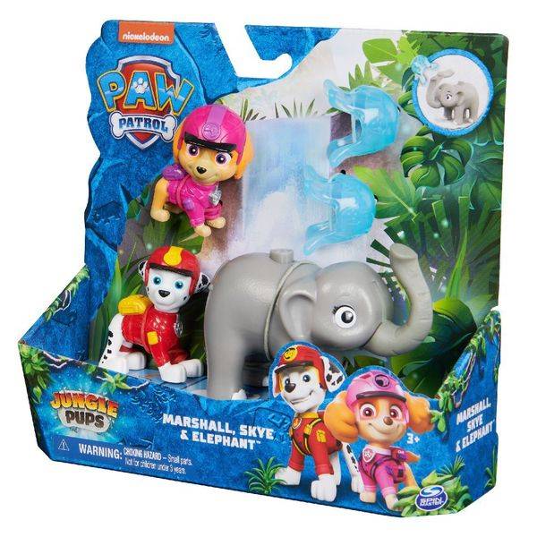 Spin Master - Paw Patrol - Jungle Pups Hero Pups Marshall & Sky