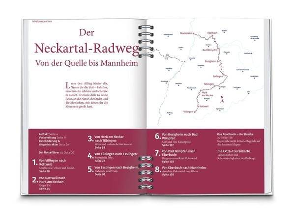 KOMPASS Radreiseführer Neckartal-Radweg