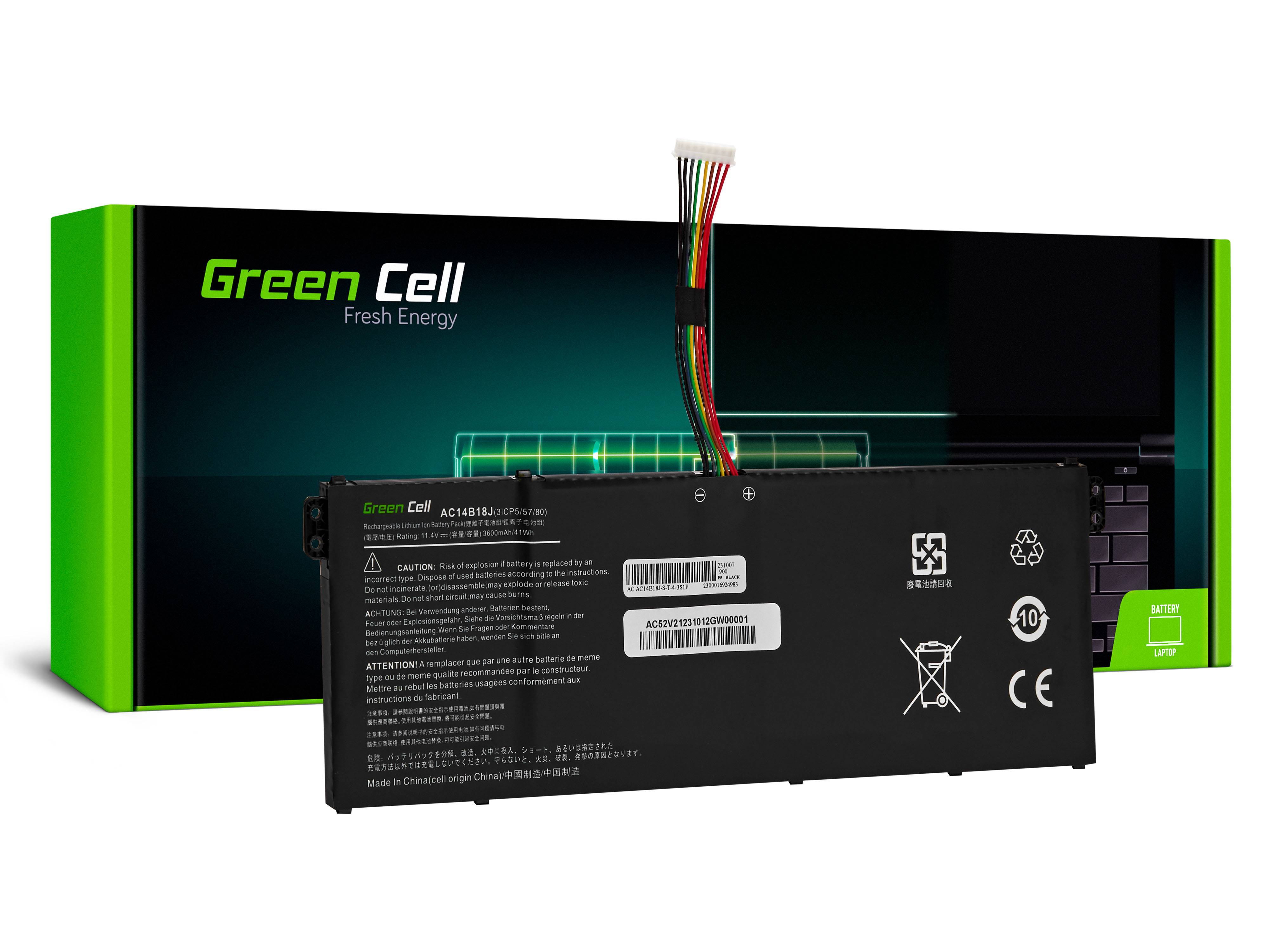 Laptop-Akku für Acer Aspire 3 A315-23 A315-55G - 3600 mAh