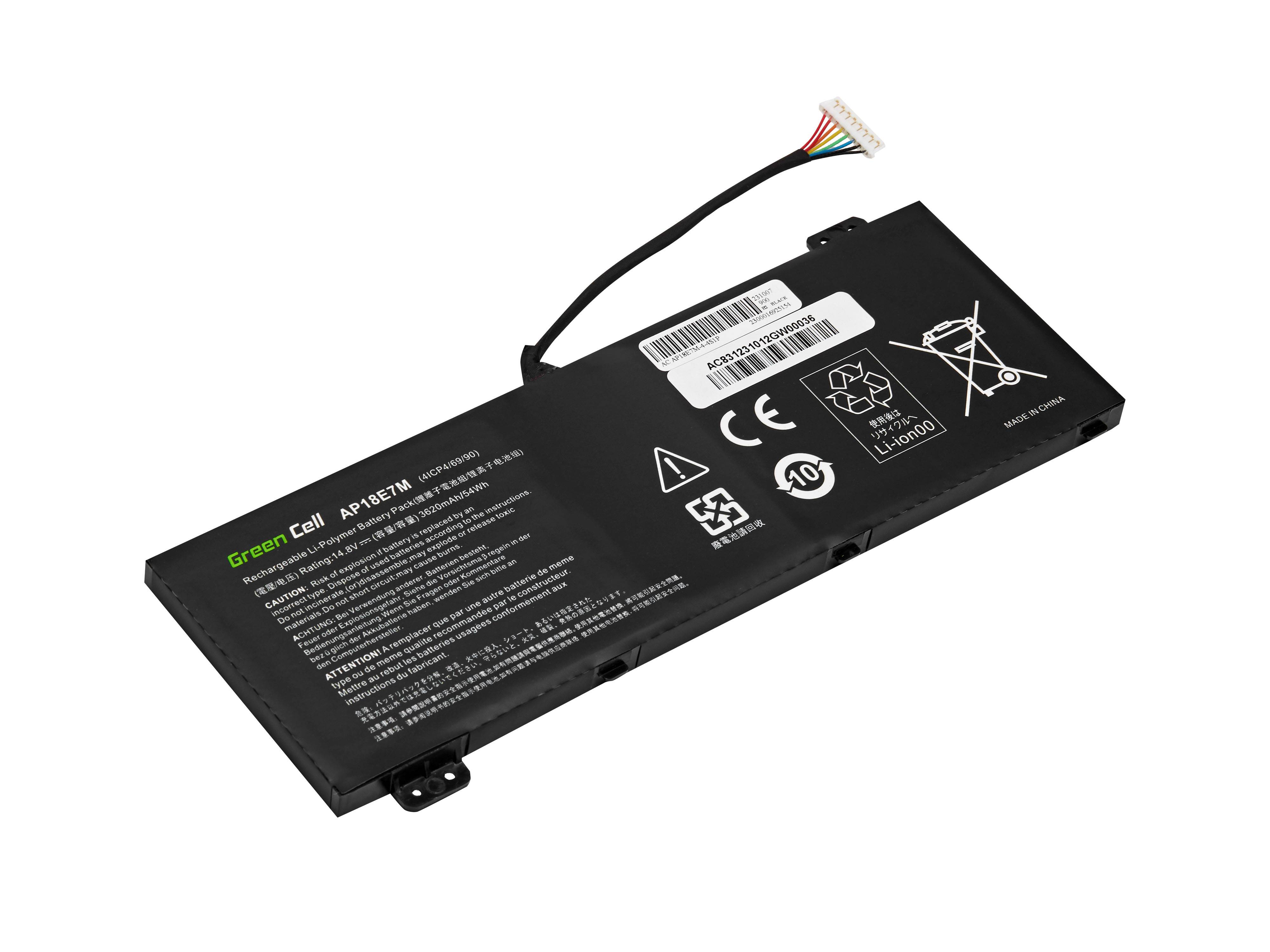 Laptop Akku für Acer Nitro 5 AN515-44 AN515-45 AN515-54 - 3620mAh