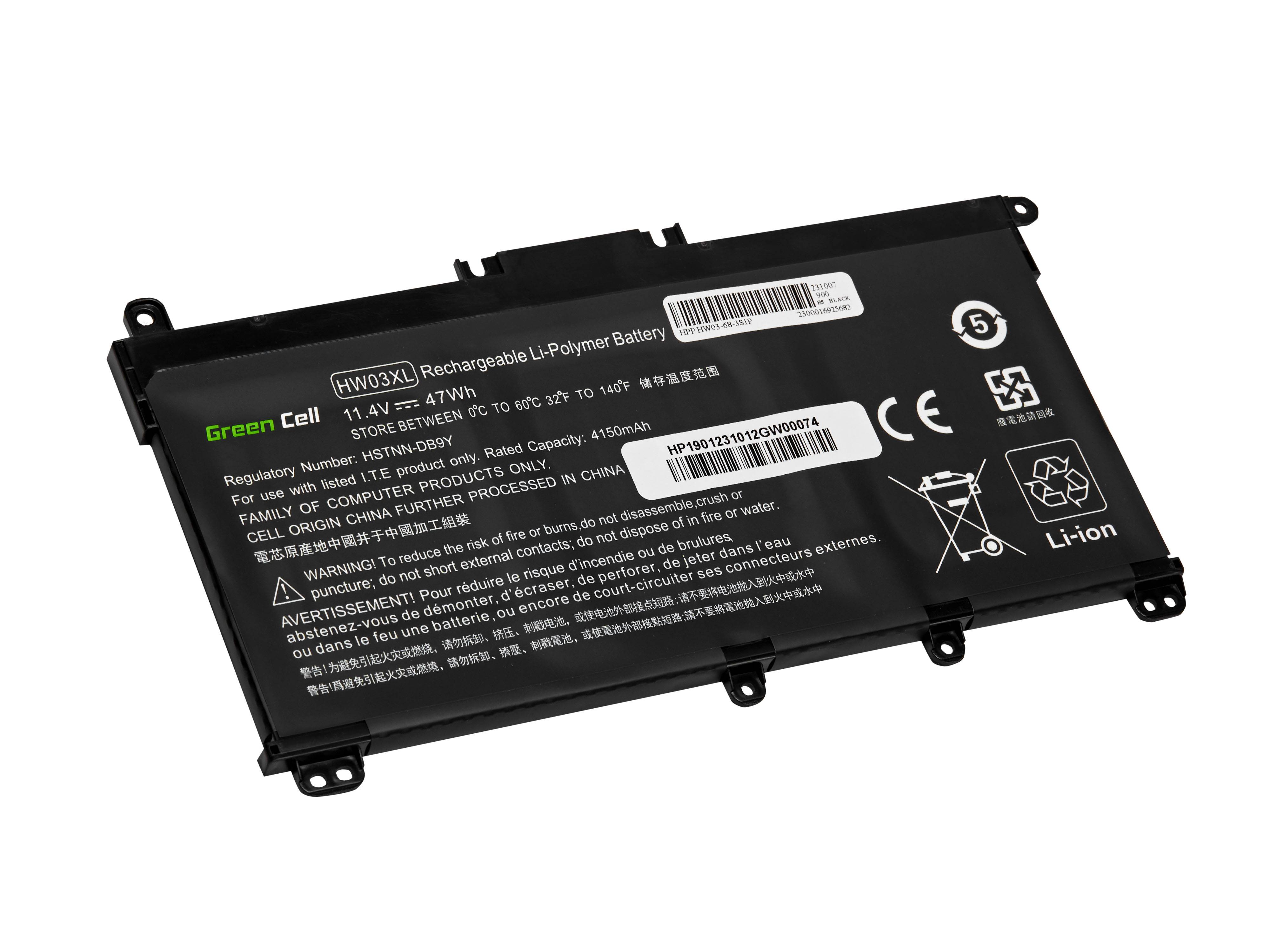 Laptop-Akku für HP 250 G9 255 G8 255 Pavilion - 4150mAh