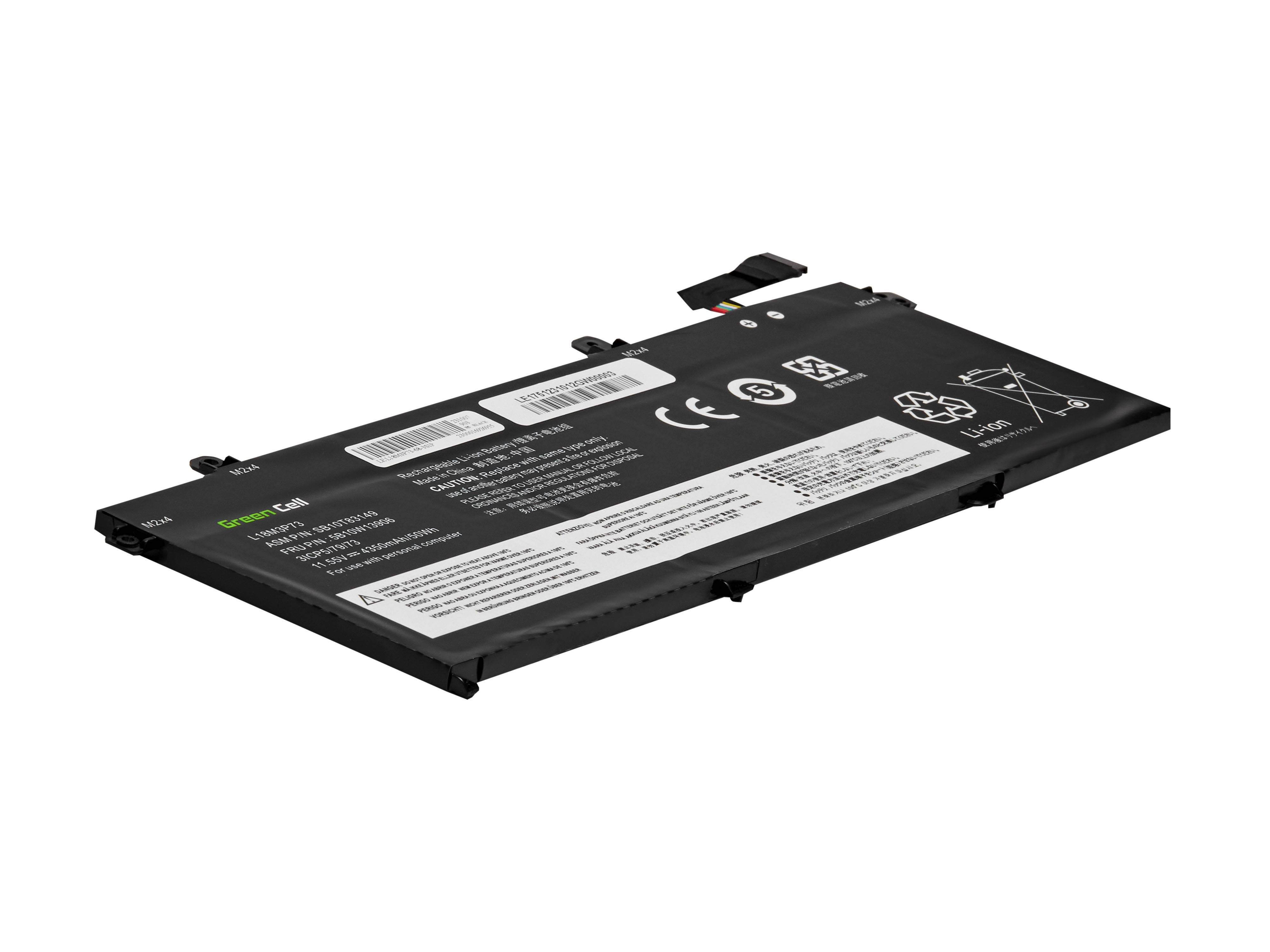 Laptop-Akku für Lenovo ThinkPad T490 T495 P43s P14s - 4350mAh