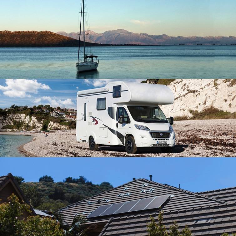 LiFePO4-Akku - 200Ah - 12,8V - 2560Wh L