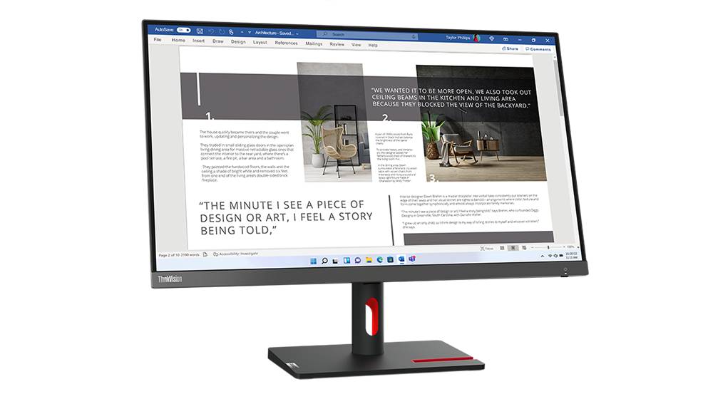 Lenovo ThinkVision S27i-30 27IN Monitor - Flachbildschirm (TFT/LCD)