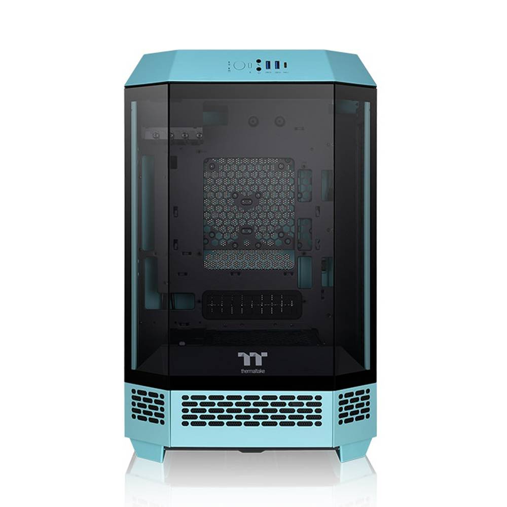 Der Tower 300 türkisfarbenes gehärtetes Glas