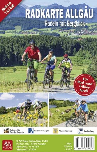 Radkarte Allgäu