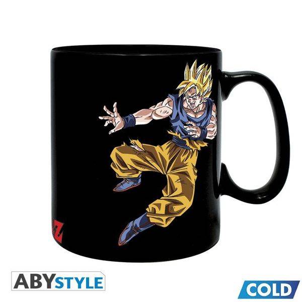 DRAGON BALL-Mug Heat Change-GokuVSBuu