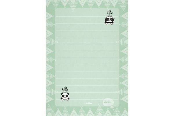 Liniertes Briefpapier-Set für Kinder: Lama/ Alpaka (für Mädchen und Jungen, bunt)