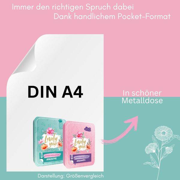 Lovely You - Sprüchekarten #Selflove