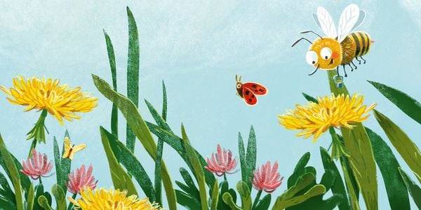 Kleine bunte Buggy-Welt - Auf der Wiese & Bauernhoftiere