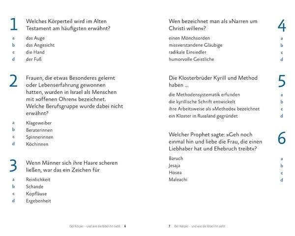 Quizbuch Bibel