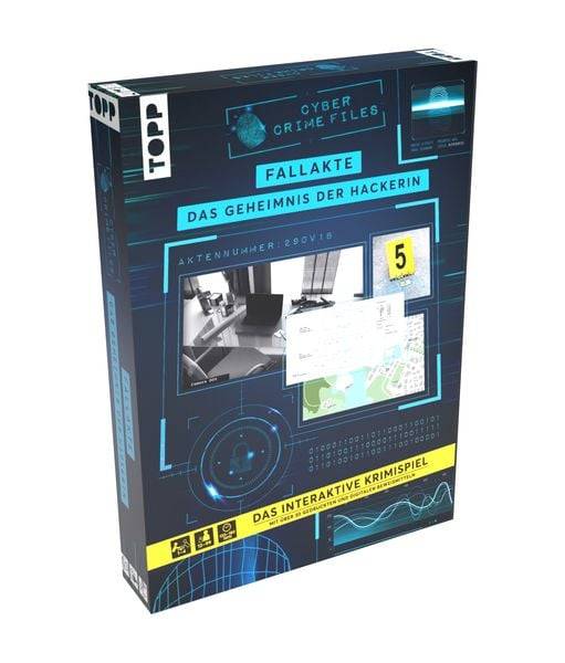 Cyber Crime Files - Fallakte: Das Geheimnis der Hackerin - Das geniale Krimispiel mit über 30 Beweismitteln