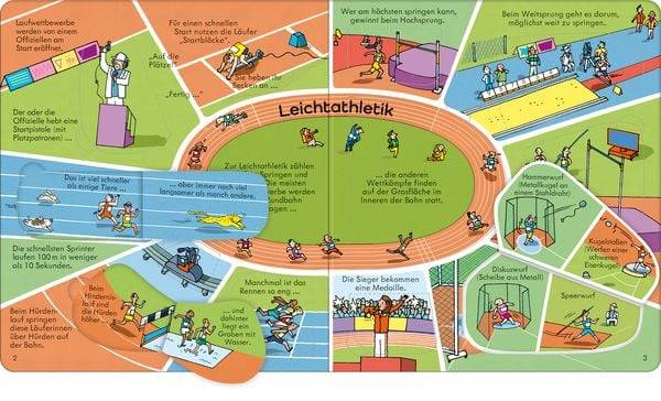 Aufklappen und Entdecken: Sport