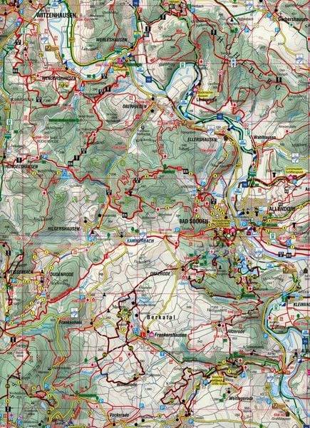 Geo-Naturpark Frau-Holle-Land 1:50 000