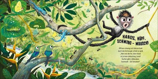 Laaangsam, kleines Äffchen!