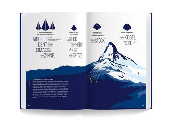 Berge der Alpen