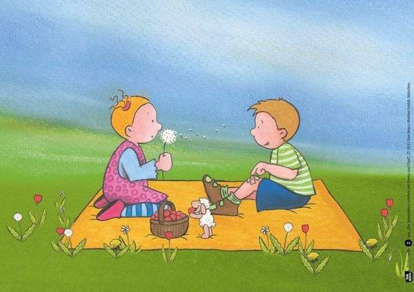 Die Jahreszeiten erleben mit Emma und Paul. Kamishibai Bildkartenset.