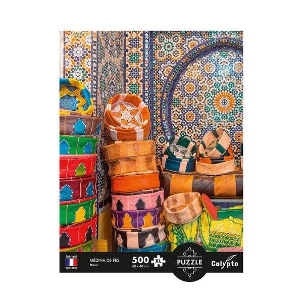 SentoSphere - Calypto - Puzzle - Medina von Fes, 500 Teile XL