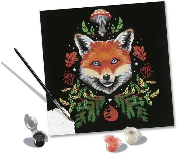 Ravensburger - Malen nach Zahlen - CreArt - Pixie Cold: Fox