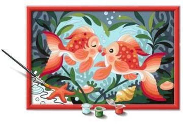 Ravensburger - Malen nach Zahlen - Verliebte Fische