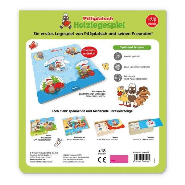 Trötsch Pittiplatsch Holzlegespiel