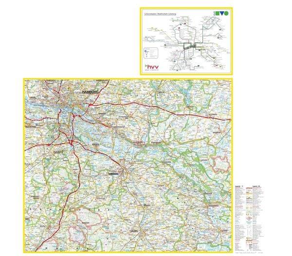 Falk Stadtplan Extra Lüneburg 1:15.000