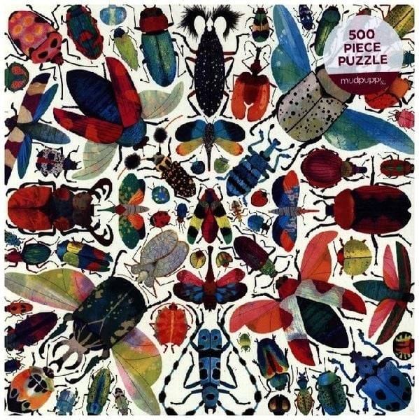 MUDPUPPY: Kaleido Beetles 500 Piece Family Puzzle