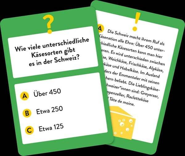 Wer hätte das gedacht?! Das Unnützes-Wissen-Quiz Schweiz