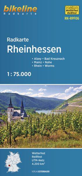 Radkarte Rheinhessen 1 : 75.000 (RK-RPF06)