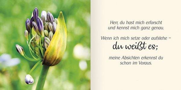 Ich schenke dir Psalm 139