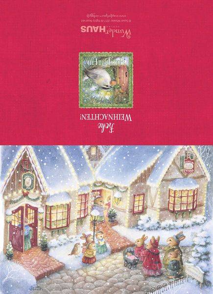 Weihnachtskarten-Set "Frohe Weihnachten!"
