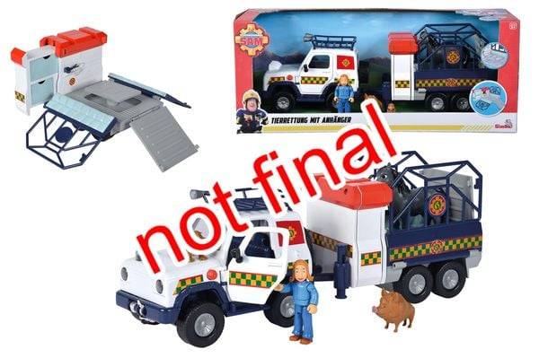 Sam Tierrettung mit Anhänger