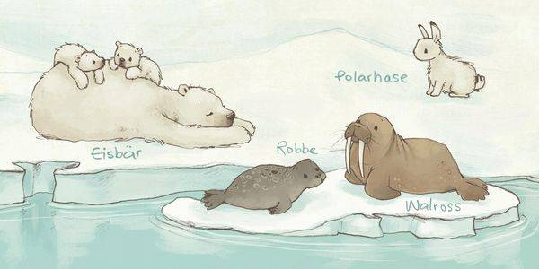 Die winzige Mini-Bibliothek der Tiere: 6 Mini-Pappbilderbücher im Schuber (Die Mini-Bibliothek der Wörter)