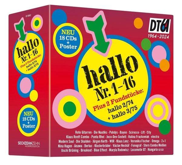 Hallo, 18 CD Box