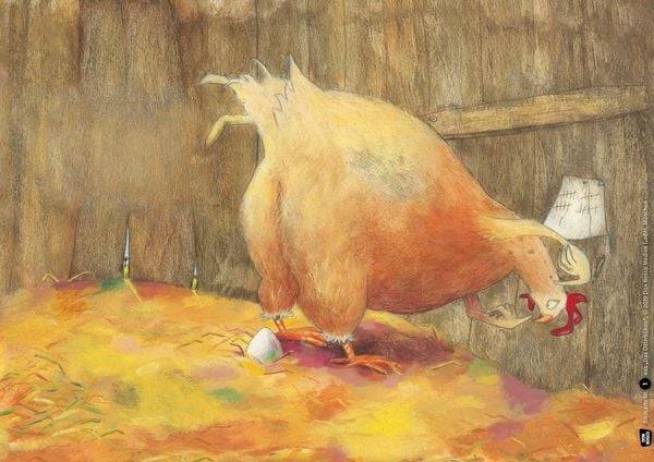 Das Osterküken. Kamishibai Bildkartenset.