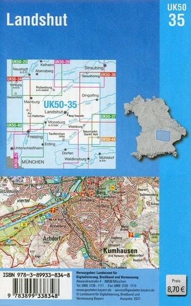 Landshut 1 : 50 000 (UK50-35)