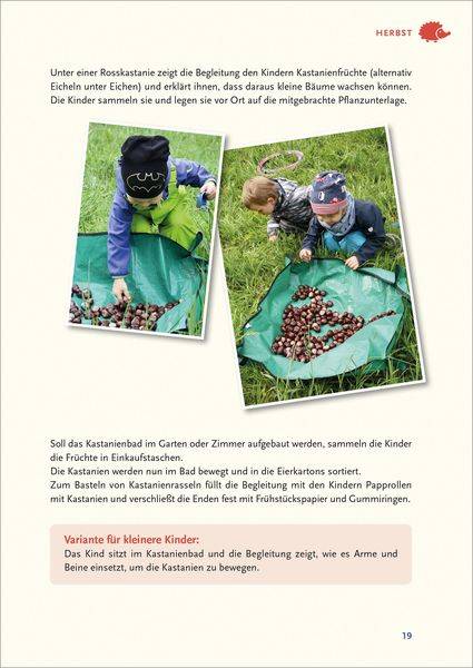 Spielen mit Krippenkindern: Draußen