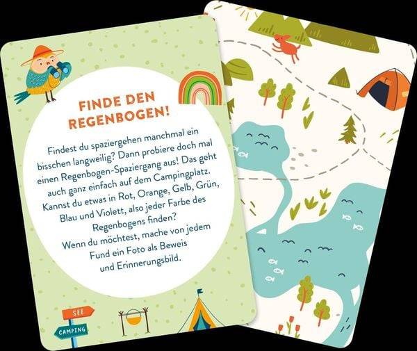 Zelten, Schnitzen, Spuren lesen