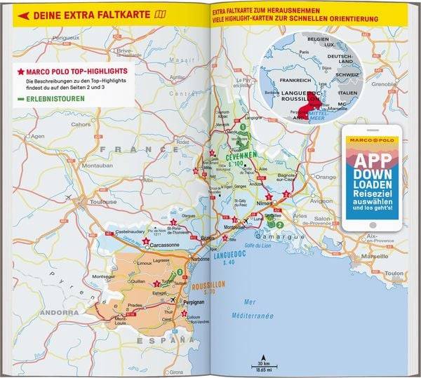 MARCO POLO Reiseführer Languedoc-Roussillon, Cevennen