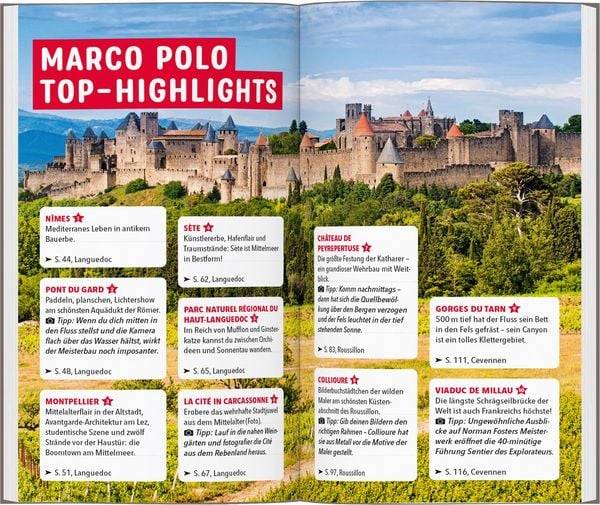 MARCO POLO Reiseführer Languedoc-Roussillon, Cevennen