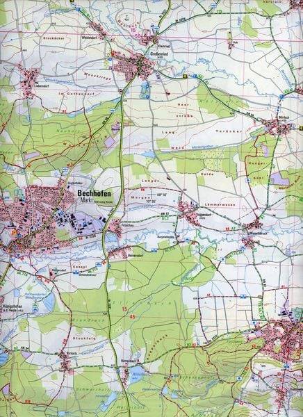 Wassertrüdingen 1:25 000