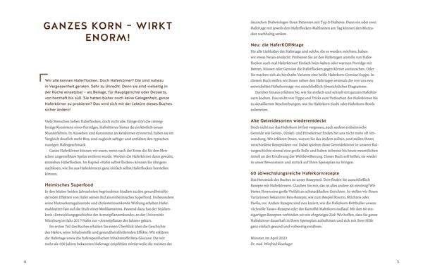 Das große Haferkorn-Kochbuch