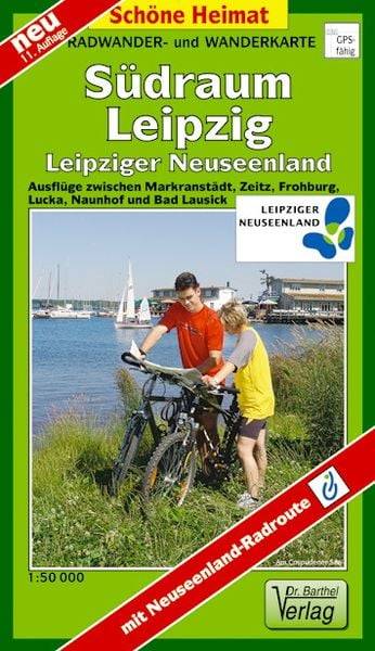 Radwander- und Wanderkarte Südraum Leipzig 1 : 50 000