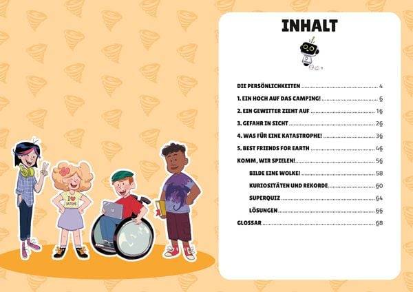 Wildes Wetter. Entdecke die extremsten Phänomene (Kreativ lernen mit Comics)