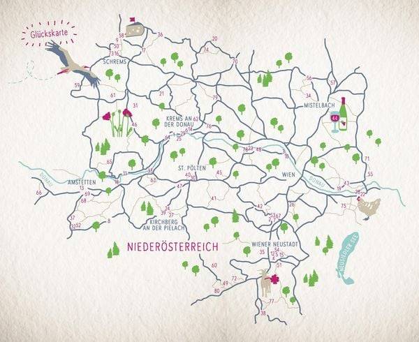 Glücksorte in Niederösterreich