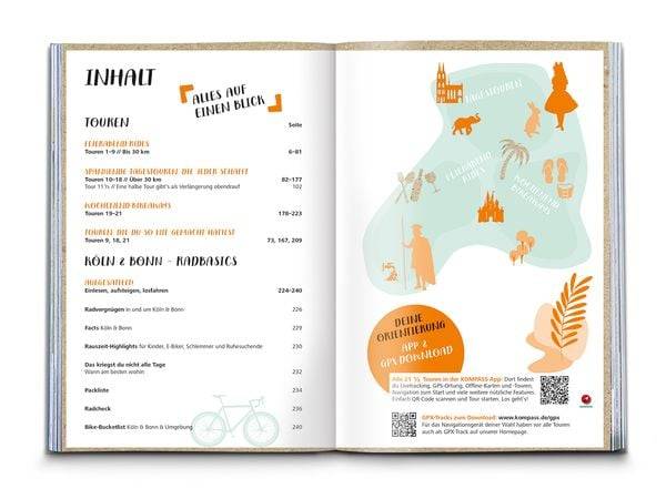 KOMPASS Radvergnügen in und um Köln & Bonn