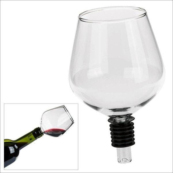 Weinflaschenaufsatz Glas