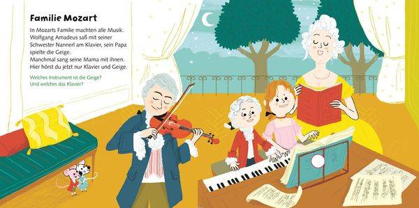 Mein kleines Musikbuch – Mozart und seine Musik