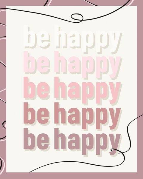 Ravensburger Malen nach Zahlen 20233 – Be Happy – ab 12 Jahren