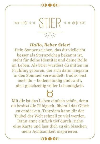 Achtsamkeit für den Stier